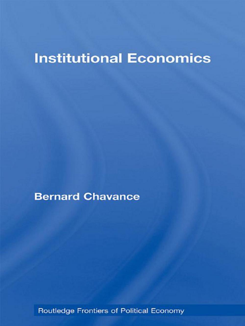 Big bigCover of Institutional Economics