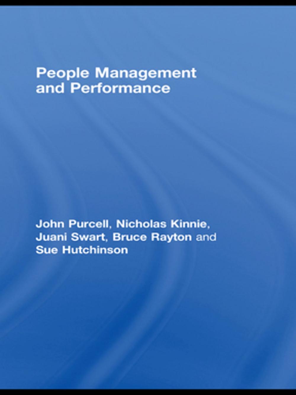 Big bigCover of People Management and Performance