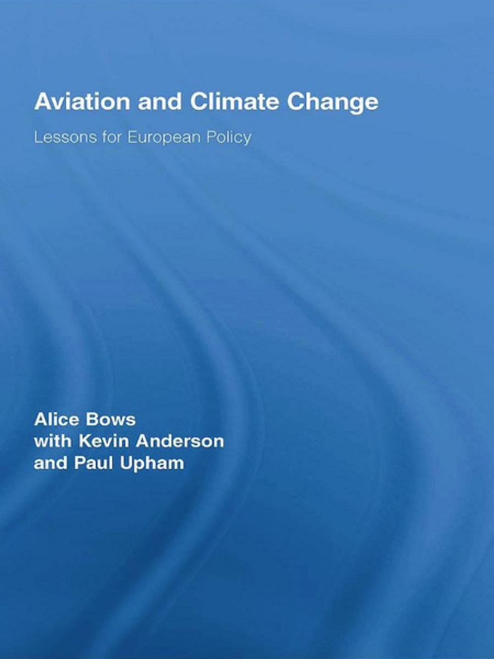 Big bigCover of Aviation and Climate Change