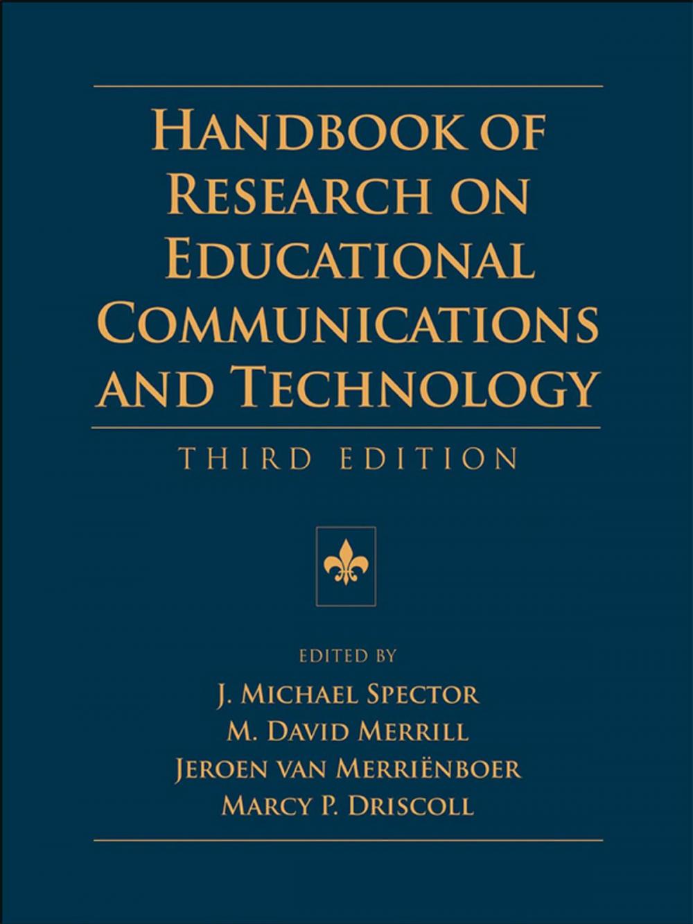 Big bigCover of Handbook of Research on Educational Communications and Technology