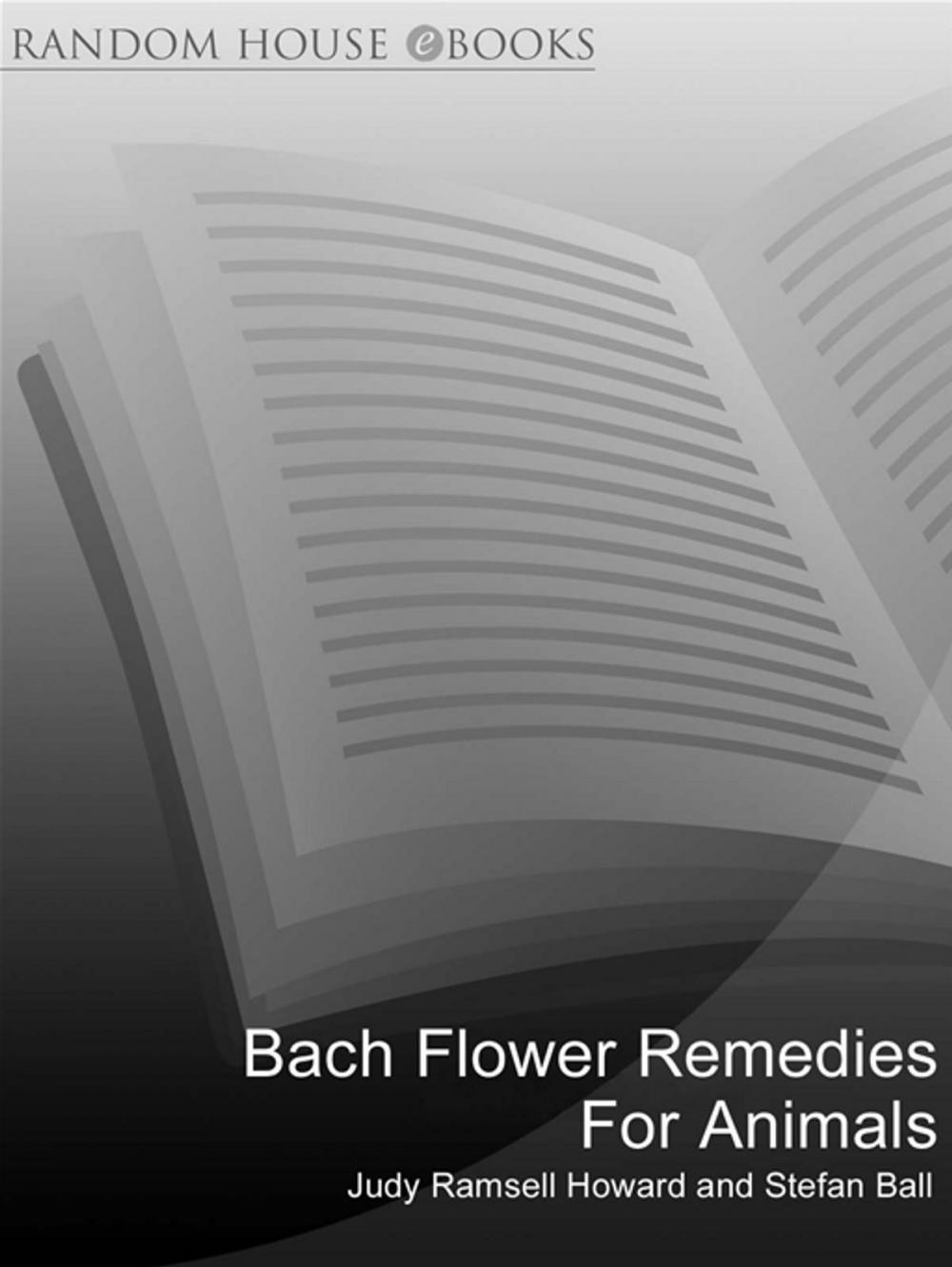 Big bigCover of Bach Flower Remedies For Animals