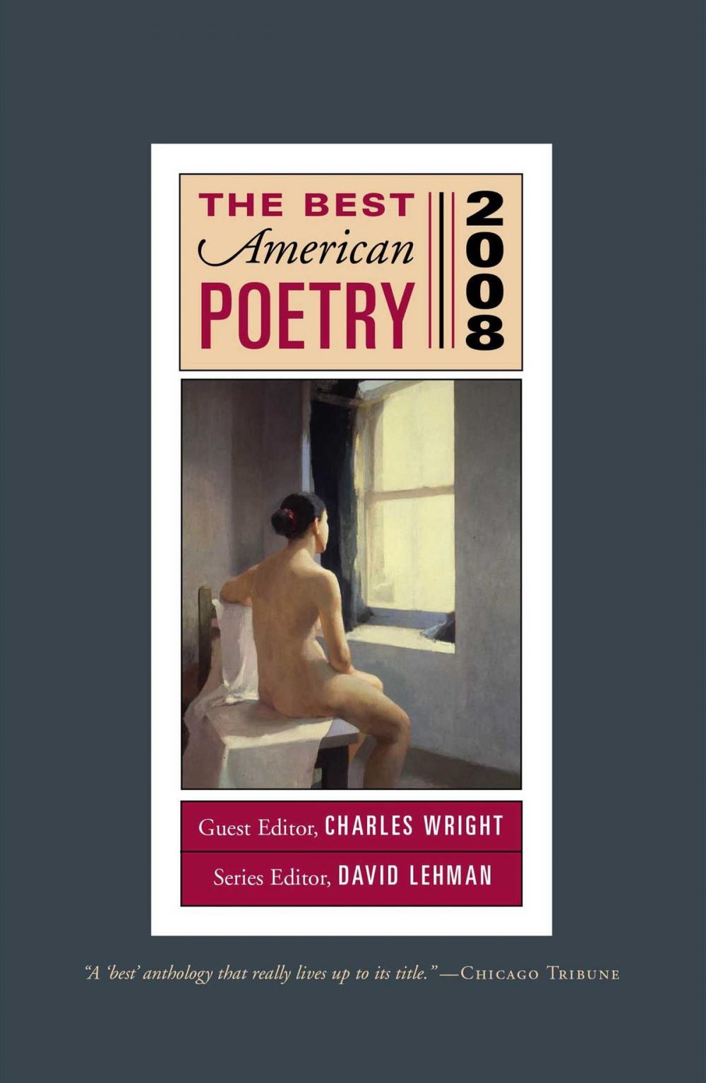 Big bigCover of The Best American Poetry 2008