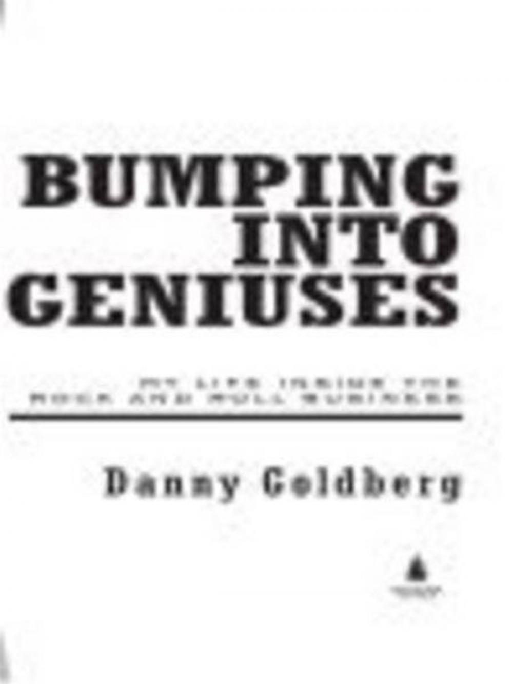 Big bigCover of Bumping Into Geniuses