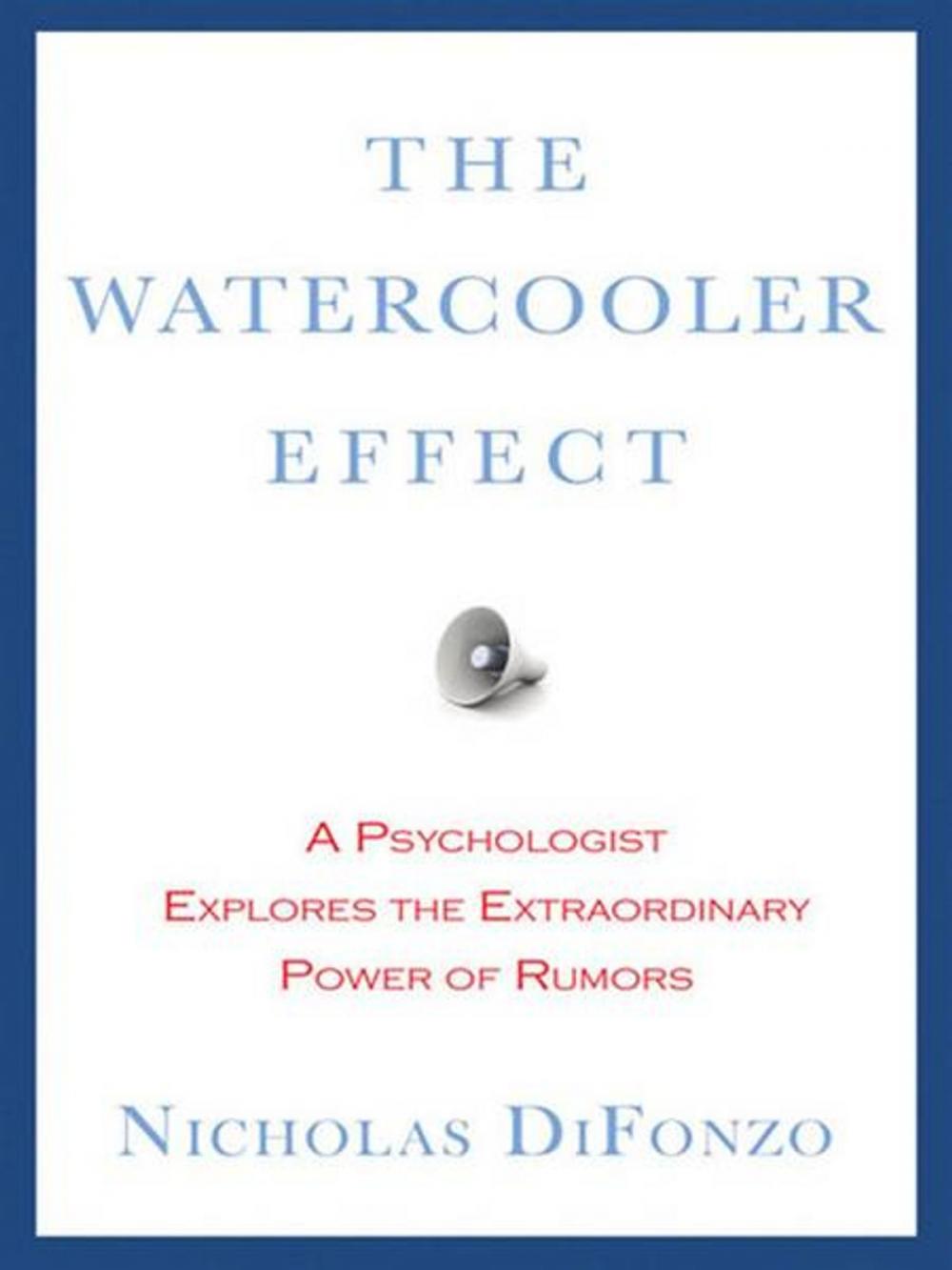 Big bigCover of The Watercooler Effect