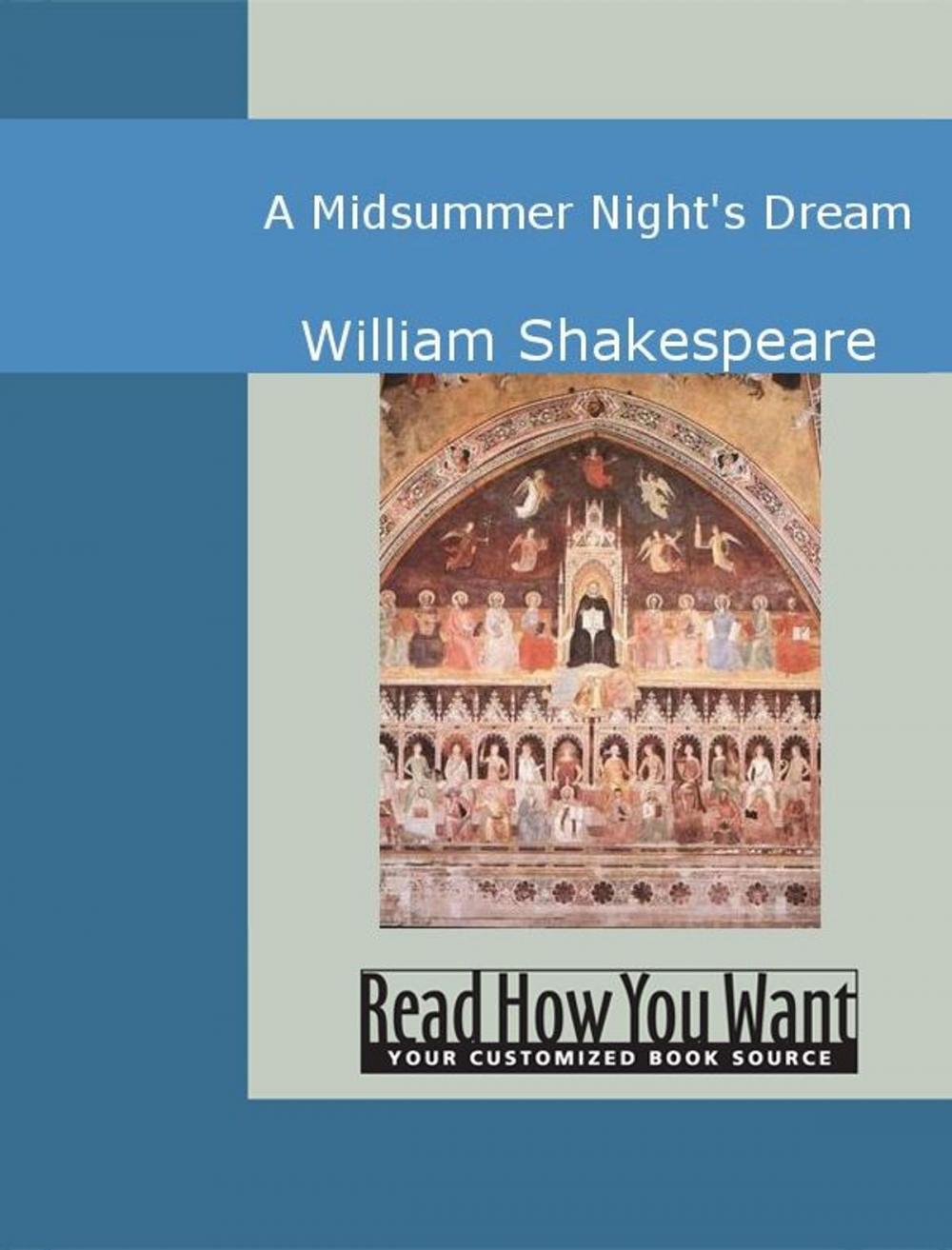 Big bigCover of A Midsummer Night's Dream