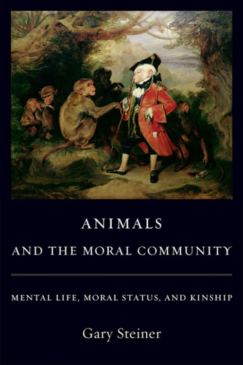 Cover of the book Animals and the Moral Community by Gary Steiner, Columbia University Press