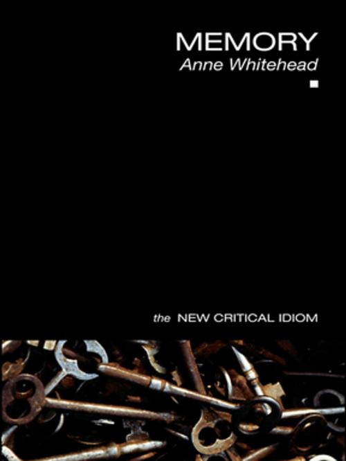 Cover of the book Memory by Anne Whitehead, Taylor and Francis