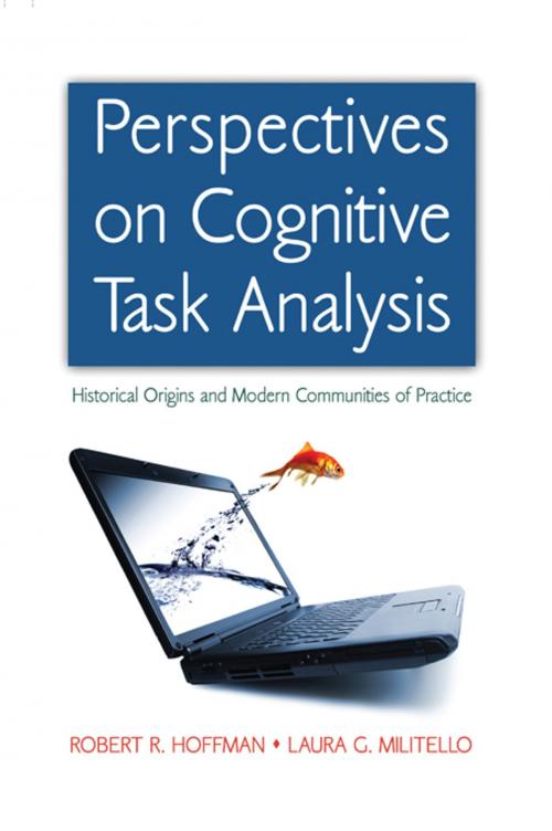 Cover of the book Perspectives on Cognitive Task Analysis by Robert R. Hoffman, Laura G. Militello, Taylor and Francis