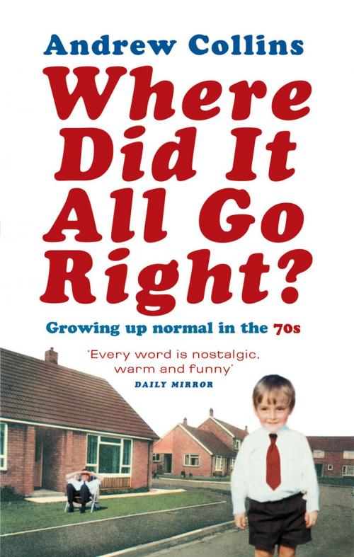 Cover of the book Where Did It All Go Right? by Andrew Collins, Ebury Publishing