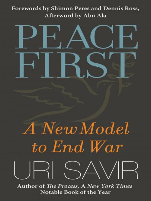 Cover of the book Peace First by Uri Savir, Berrett-Koehler Publishers