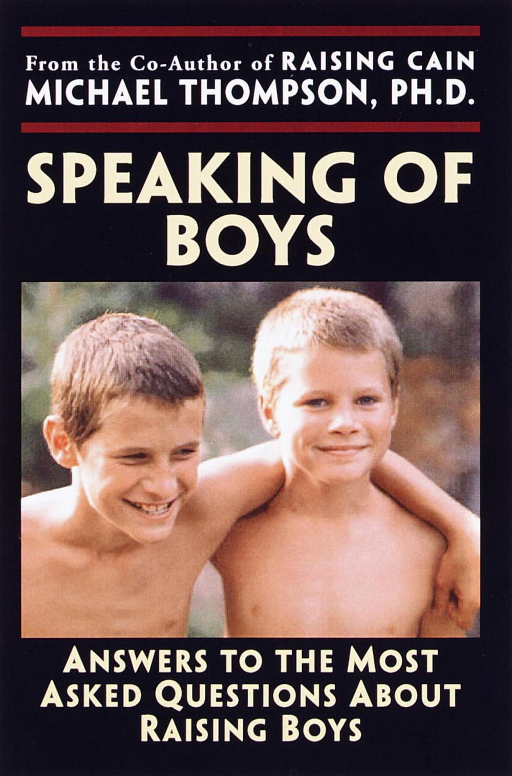 Big bigCover of Speaking of Boys