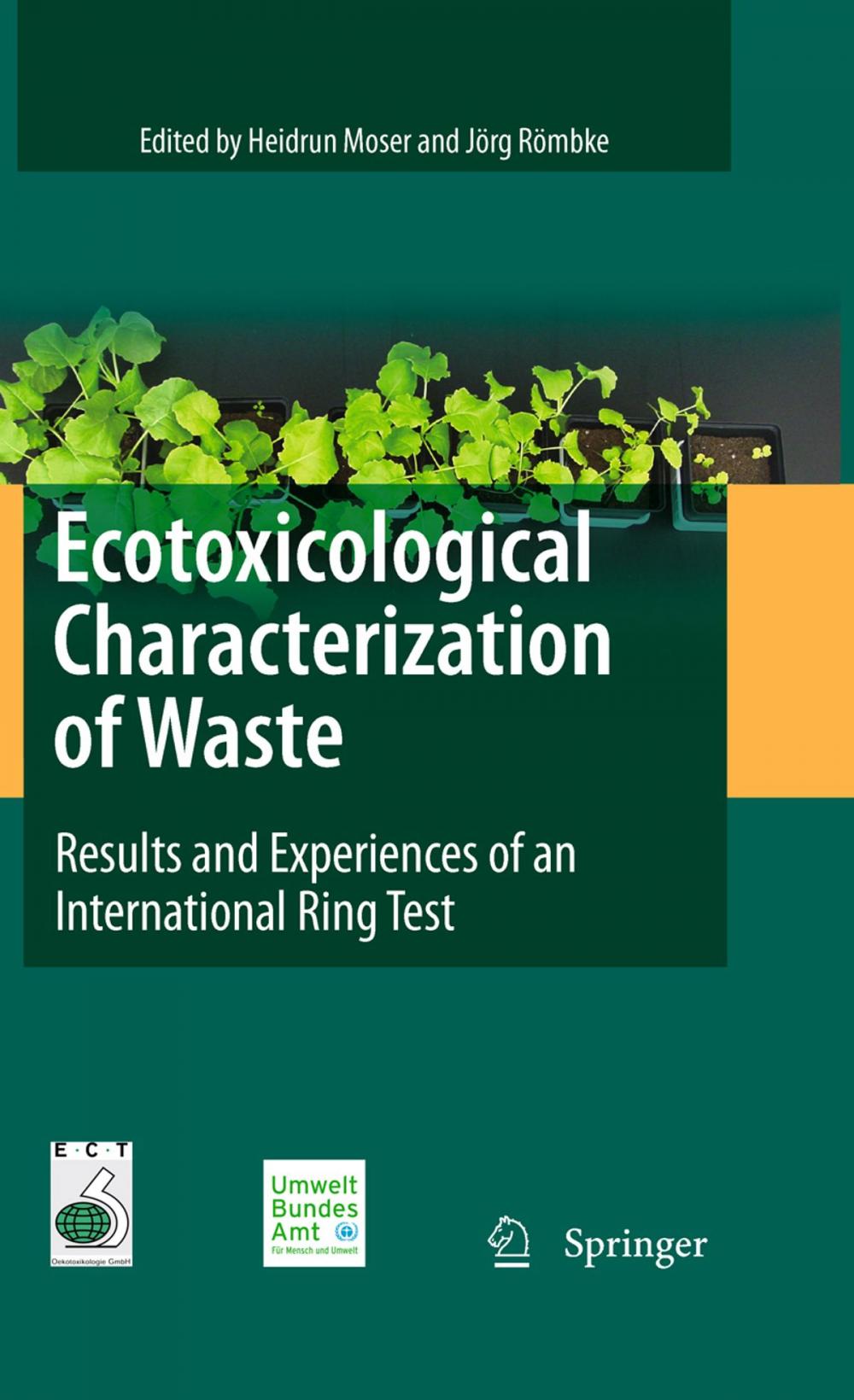 Big bigCover of Ecotoxicological Characterization of Waste