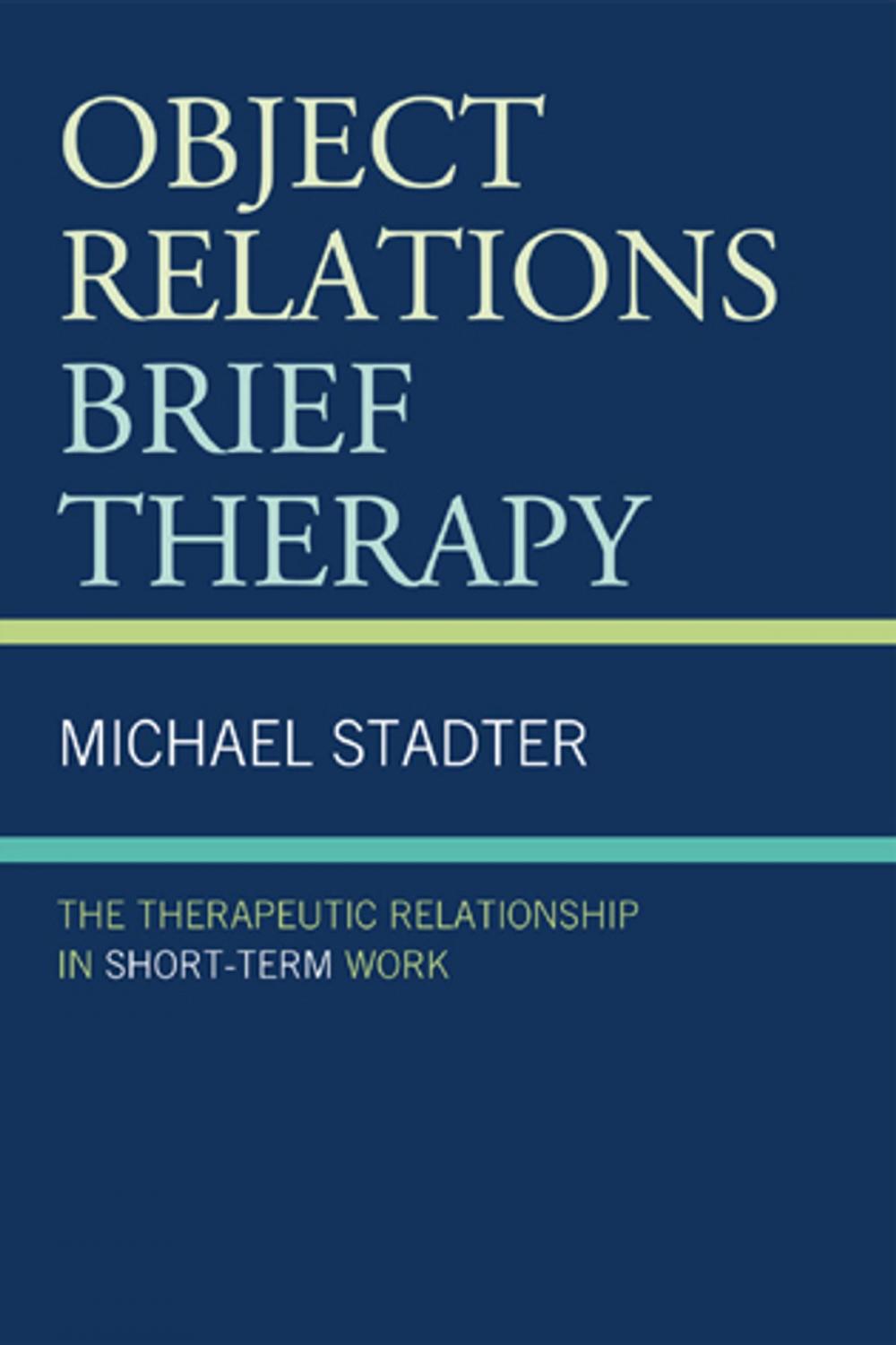 Big bigCover of Object Relations Brief Therapy