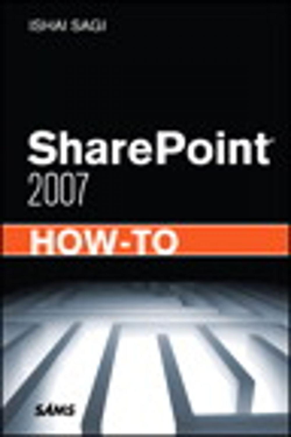 Big bigCover of SharePoint 2007 How-To