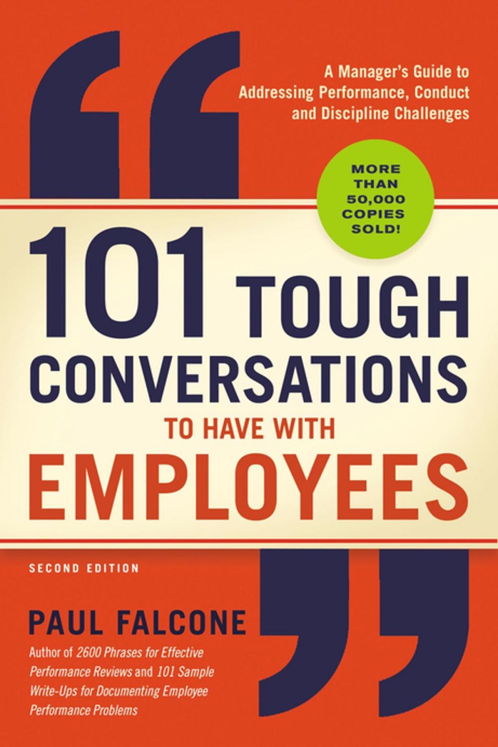 Big bigCover of 101 Tough Conversations to Have with Employees