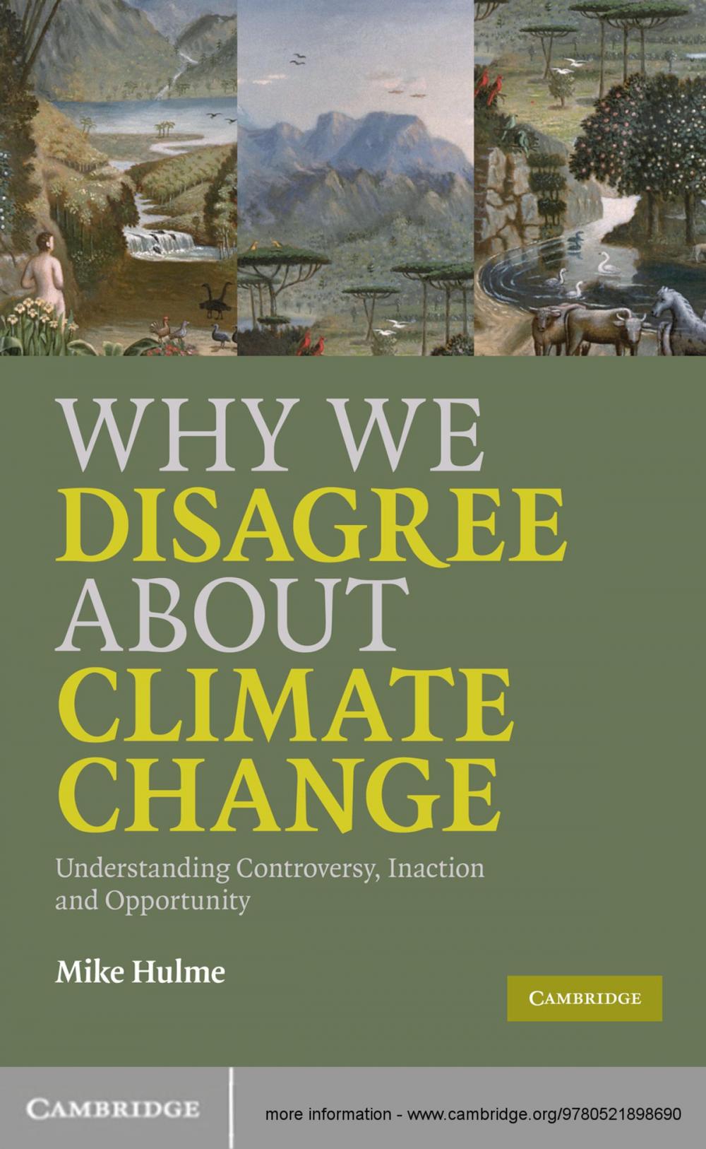 Big bigCover of Why We Disagree About Climate Change