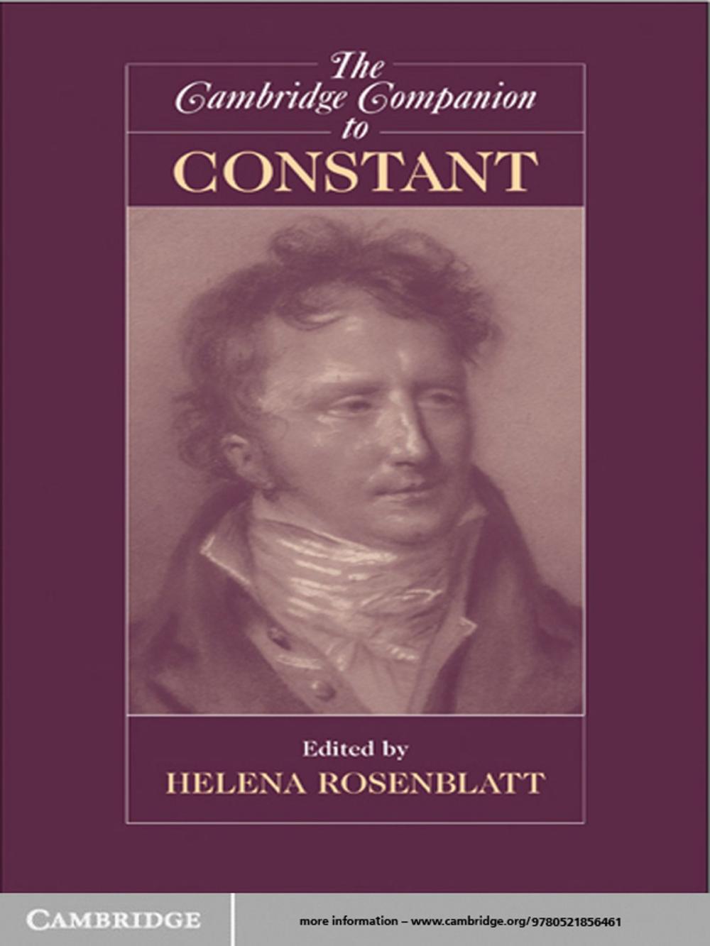 Big bigCover of The Cambridge Companion to Constant