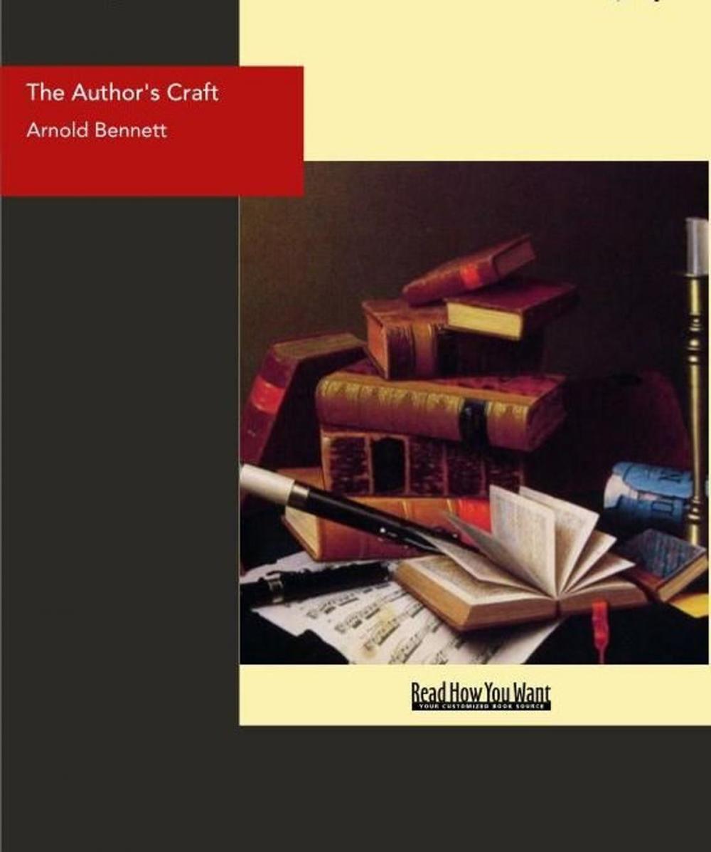 Big bigCover of The Author's Craft