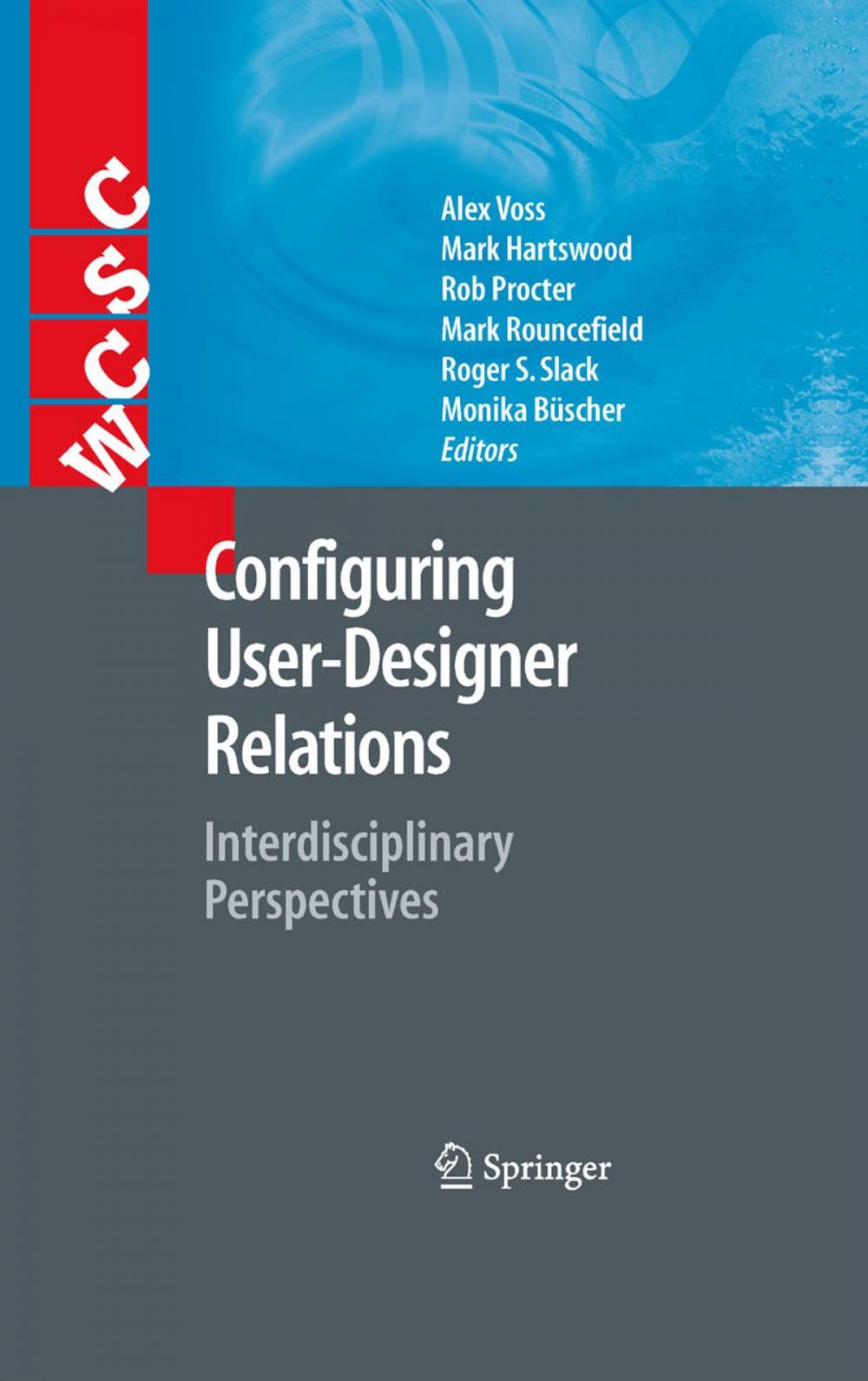 Big bigCover of Configuring User-Designer Relations