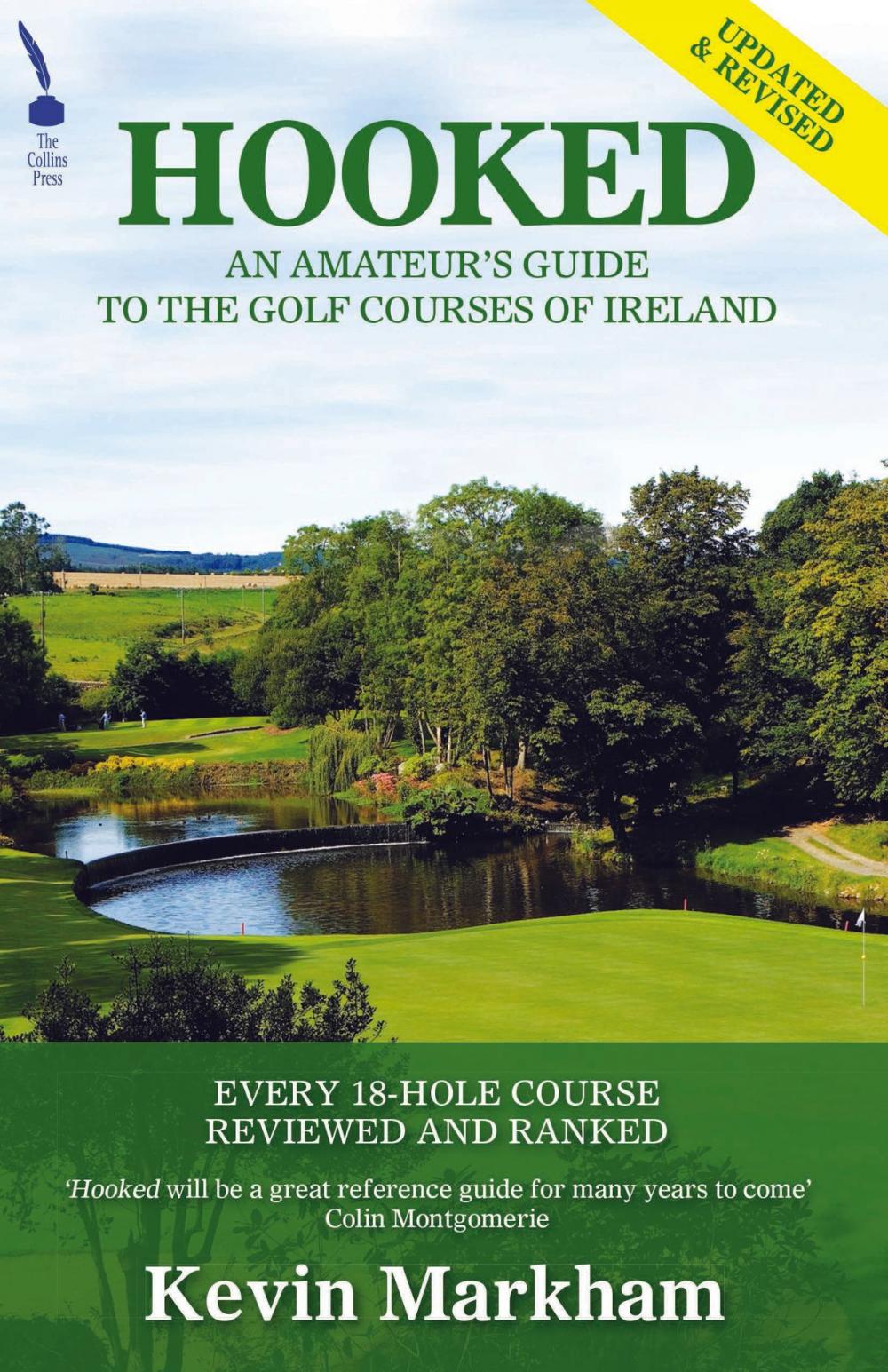 Big bigCover of Hooked: An Amateur's Guide to the Golf Courses of Ireland