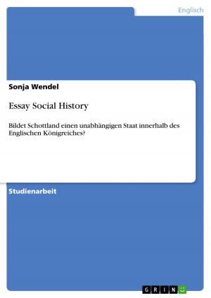 Cover of the book Essay Social History by Maik Roßmann
