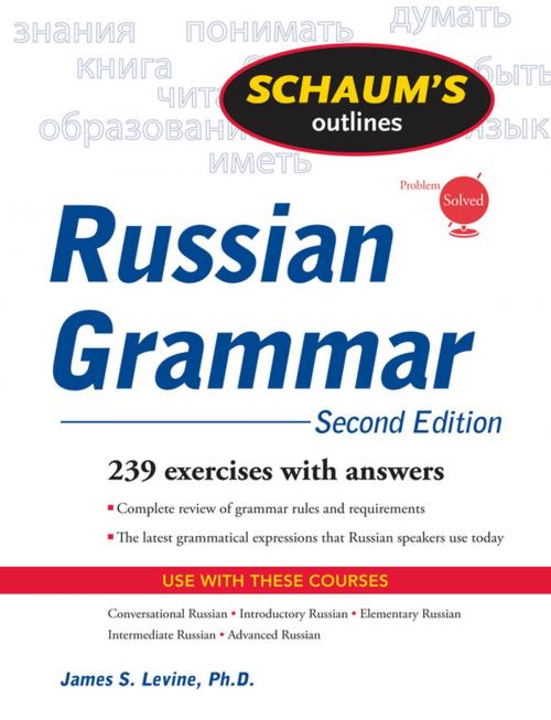 Cover of the book Schaum's Outline of Russian Grammar, Second Edition by James Levine, McGraw-Hill Education