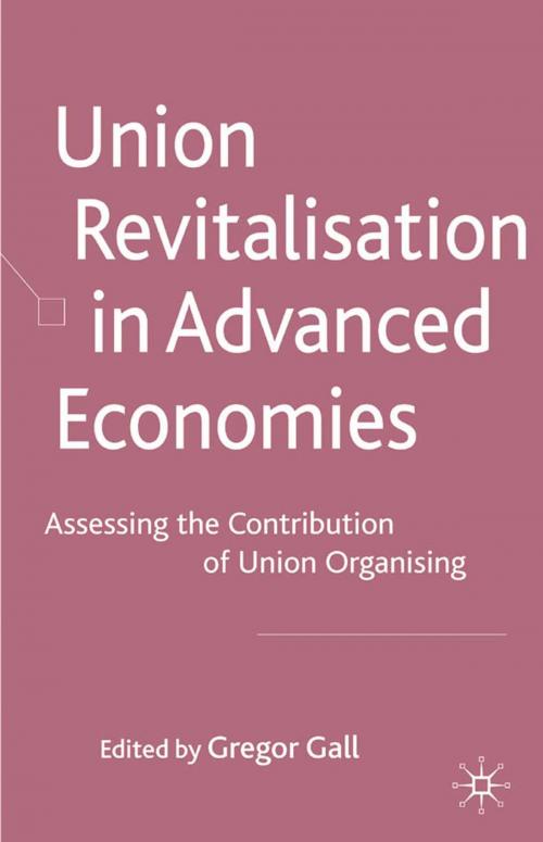 Cover of the book Union Revitalisation in Advanced Economies by , Palgrave Macmillan UK