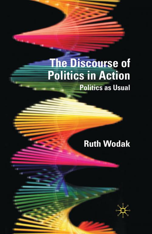 Cover of the book The Discourse of Politics in Action by R. Wodak, Palgrave Macmillan UK