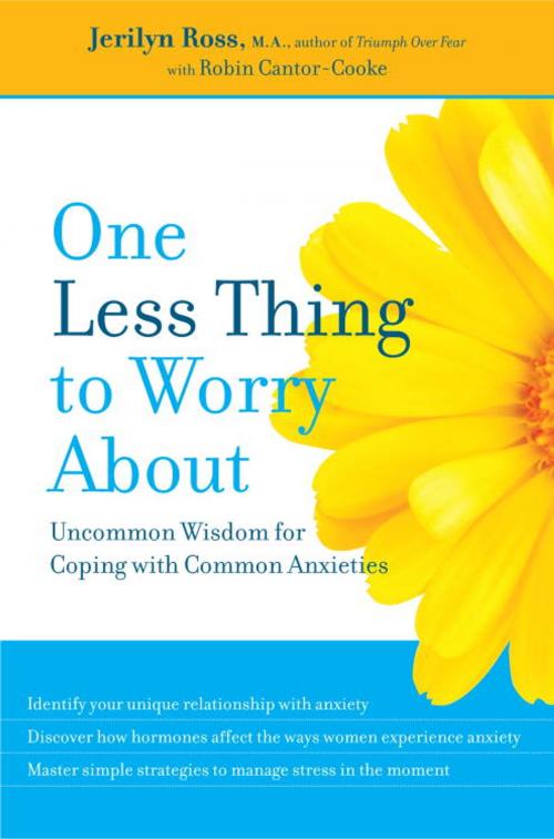 Cover of the book One Less Thing to Worry About by Jerilyn Ross, Robin Cantor-Cooke, Random House Publishing Group