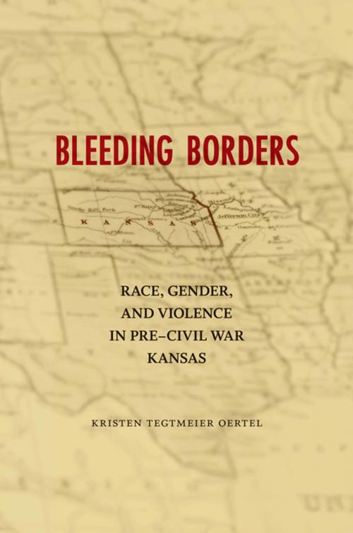 Cover of the book Bleeding Borders by Kristen Tegtmeier Oertel, LSU Press