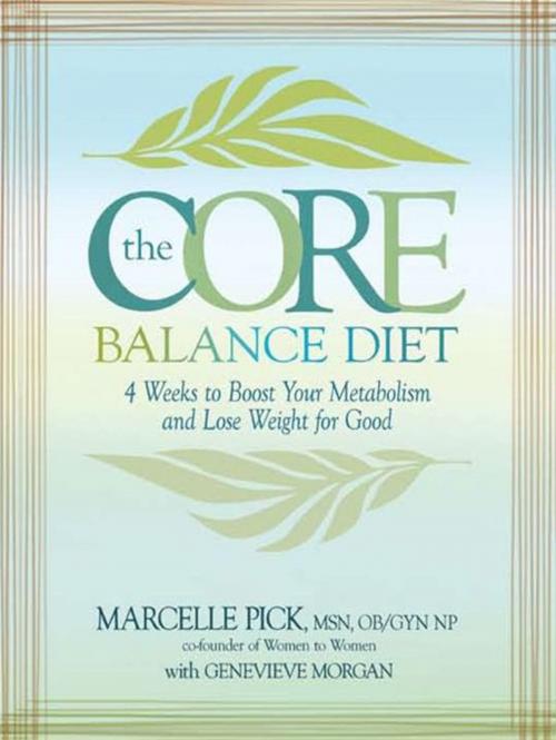 Cover of the book The Core Balance Diet by Marcelle Pick, Hay House