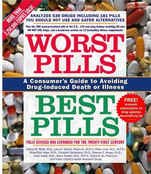 Cover of the book Worst Pills, Best Pills by Sid M. Wolfe, Pocket Books