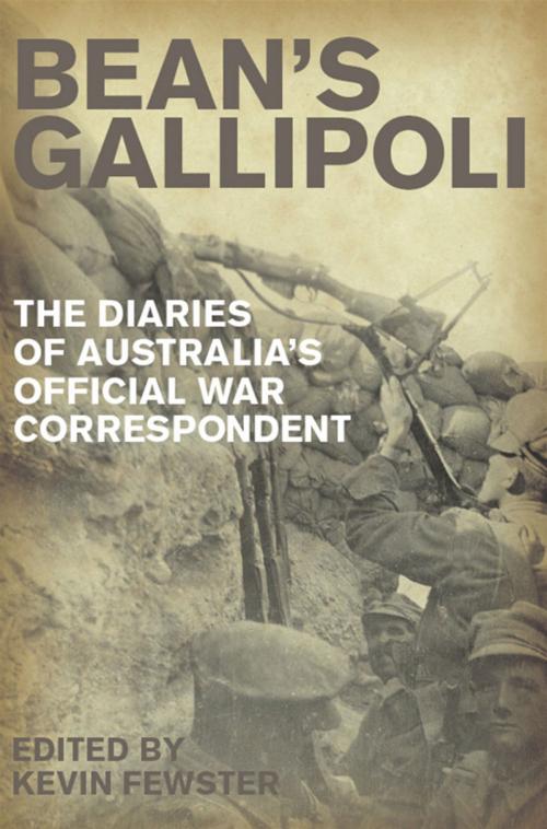 Cover of the book Bean's Gallipoli by Kevin Fewster, Allen & Unwin