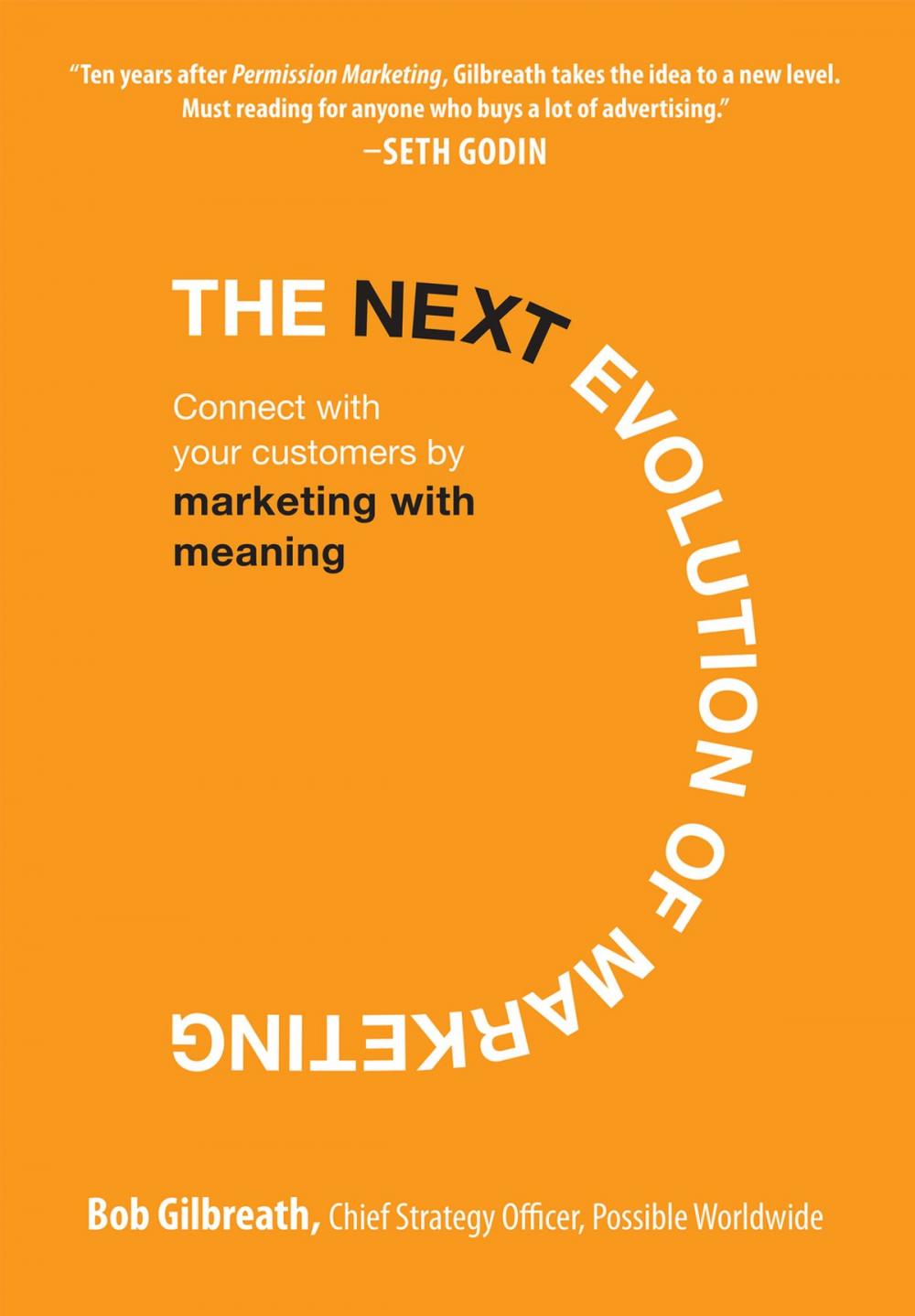 Big bigCover of The Next Evolution of Marketing: Connect with Your Customers by Marketing with Meaning