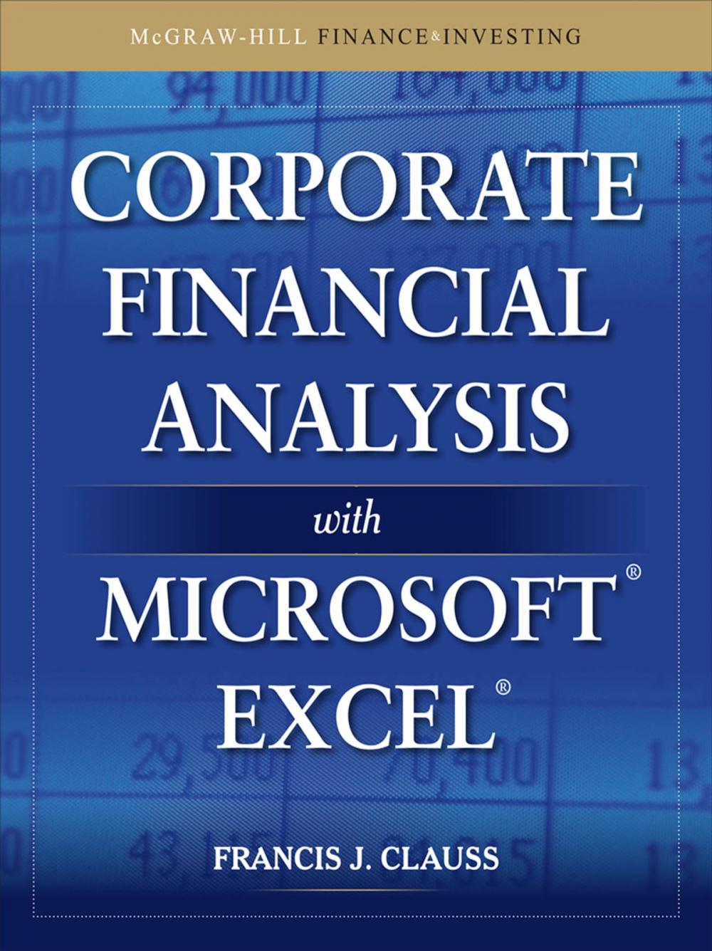 Big bigCover of Corporate Financial Analysis with Microsoft Excel