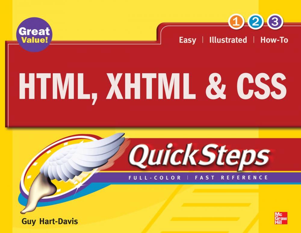 Big bigCover of HTML, XHTML & CSS QuickSteps