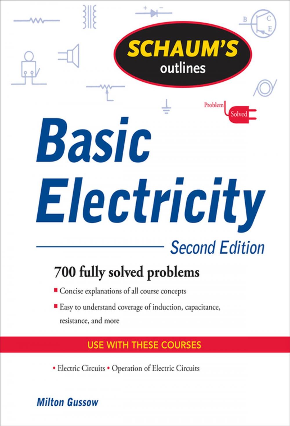 Big bigCover of Schaum's Outline of Basic Electricity, Second Edition