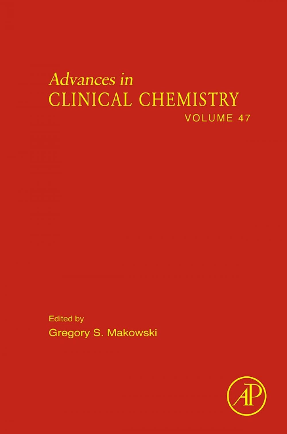 Big bigCover of Advances in Clinical Chemistry