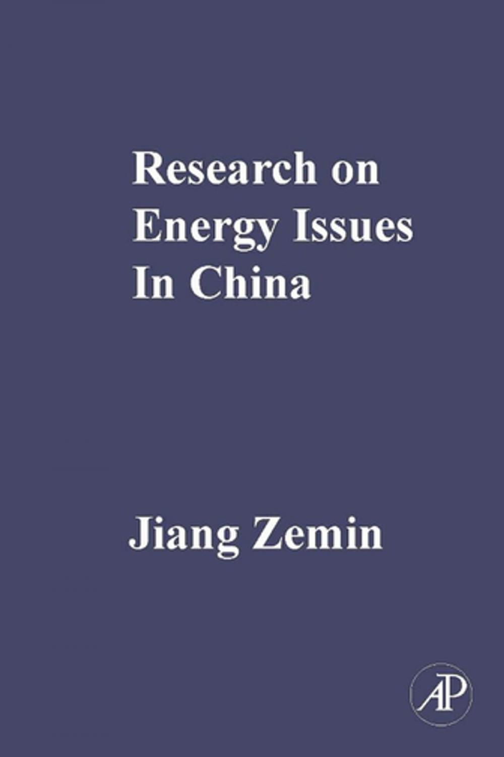 Big bigCover of Research on Energy Issues in China