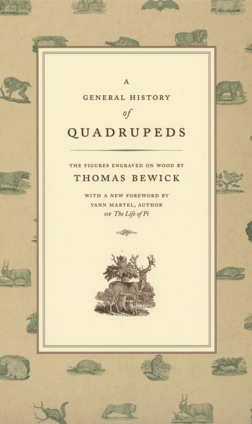 Big bigCover of A General History of Quadrupeds