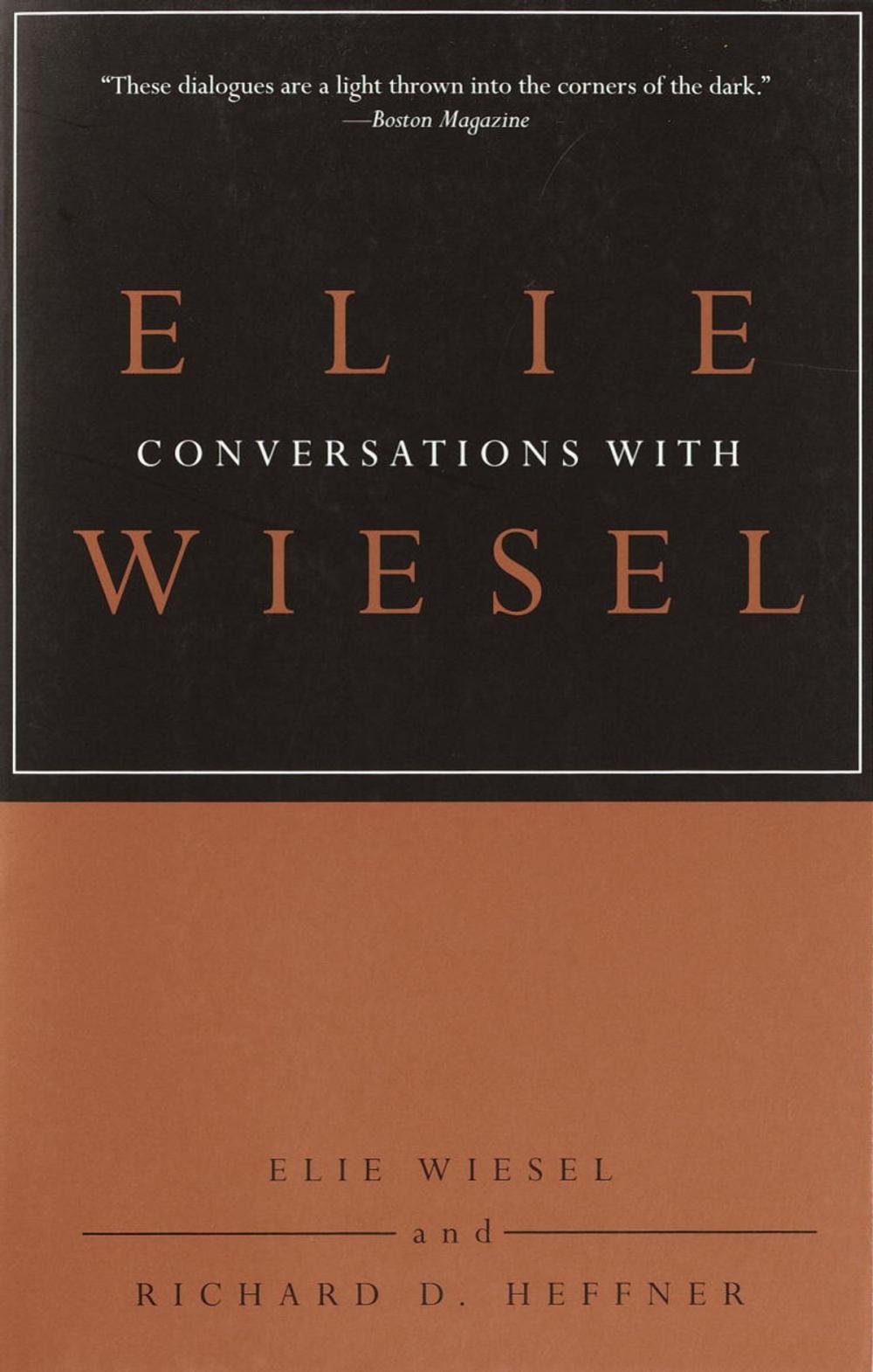 Big bigCover of Conversations with Elie Wiesel