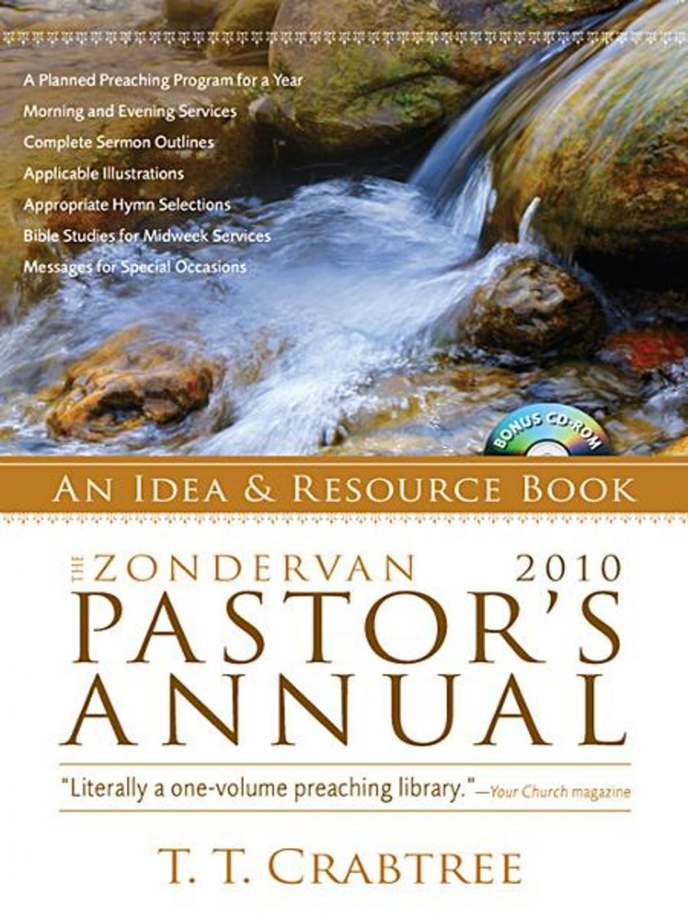 Big bigCover of Zondervan 2010 Pastor's Annual