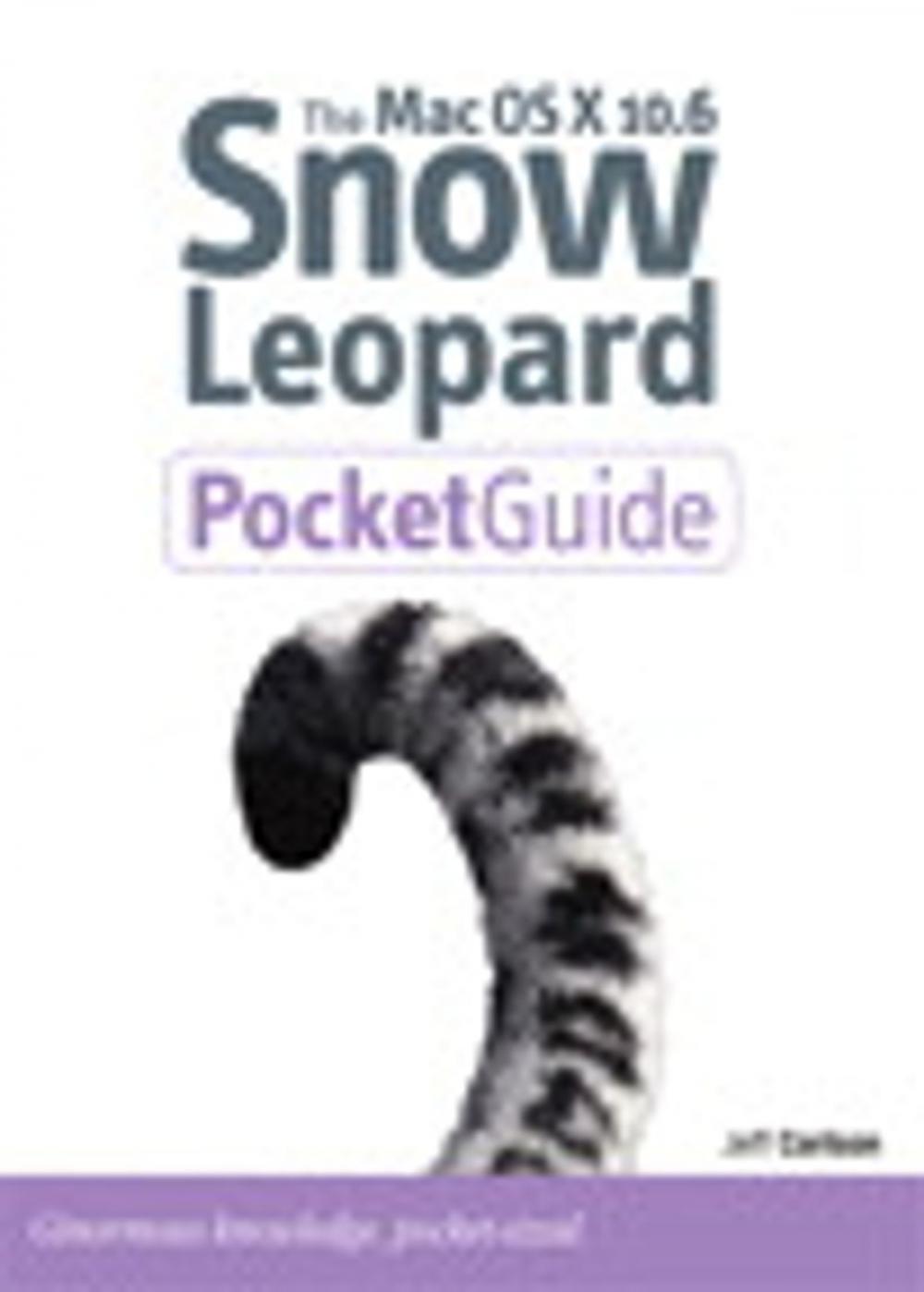 Big bigCover of Mac OS X 10.6 Snow Leopard Pocket Guide