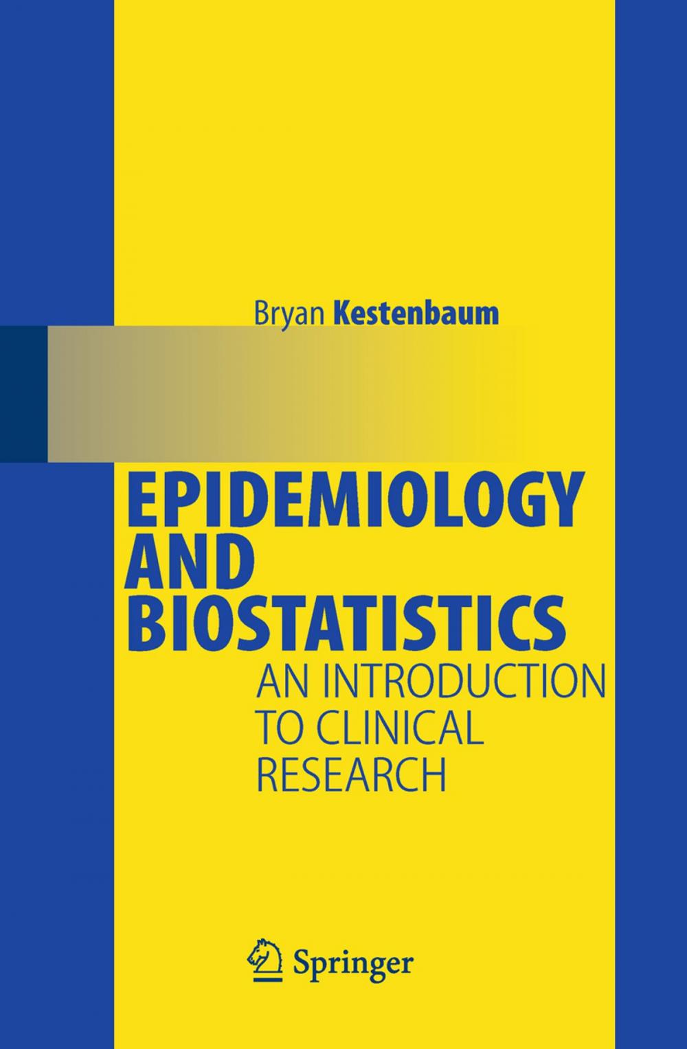 Big bigCover of Epidemiology and Biostatistics