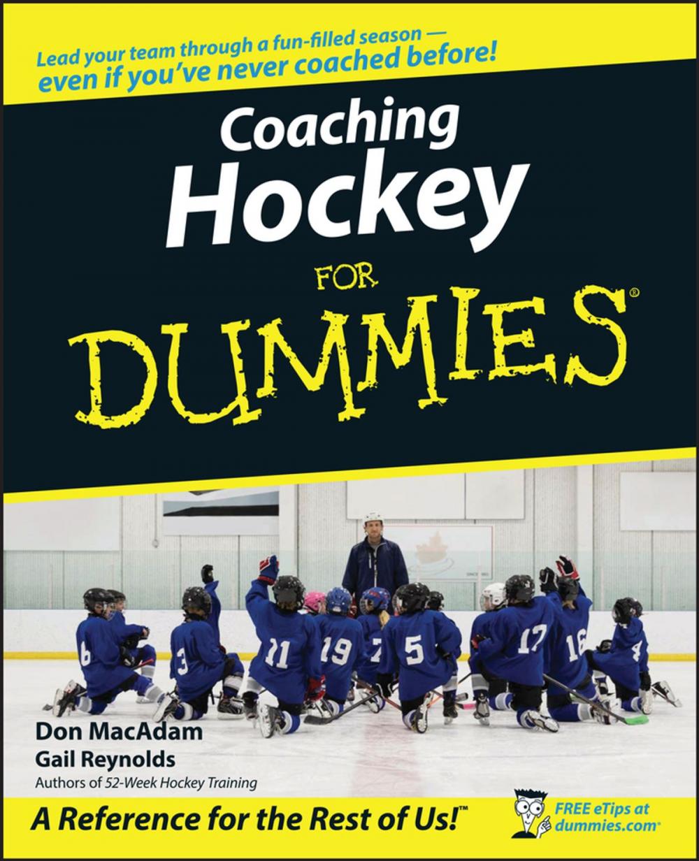 Big bigCover of Coaching Hockey For Dummies