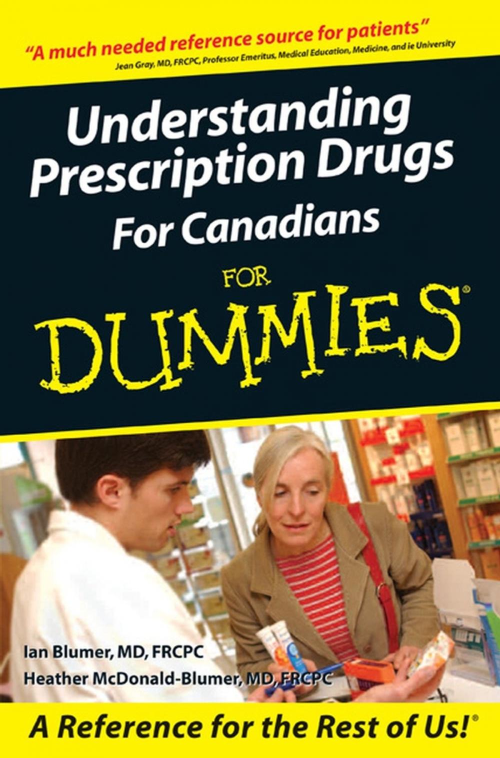 Big bigCover of Understanding Prescription Drugs For Canadians For Dummies