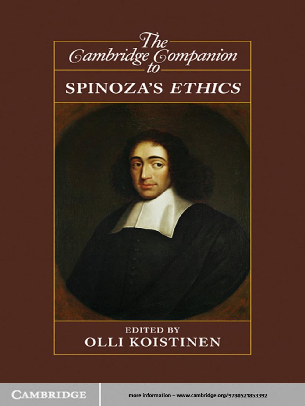 Big bigCover of The Cambridge Companion to Spinoza's Ethics