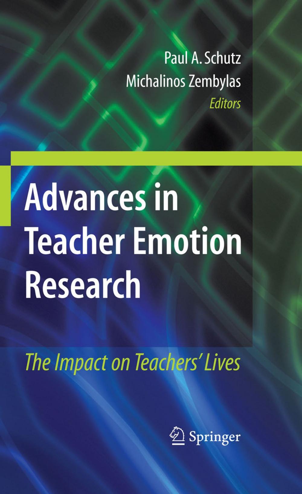 Big bigCover of Advances in Teacher Emotion Research