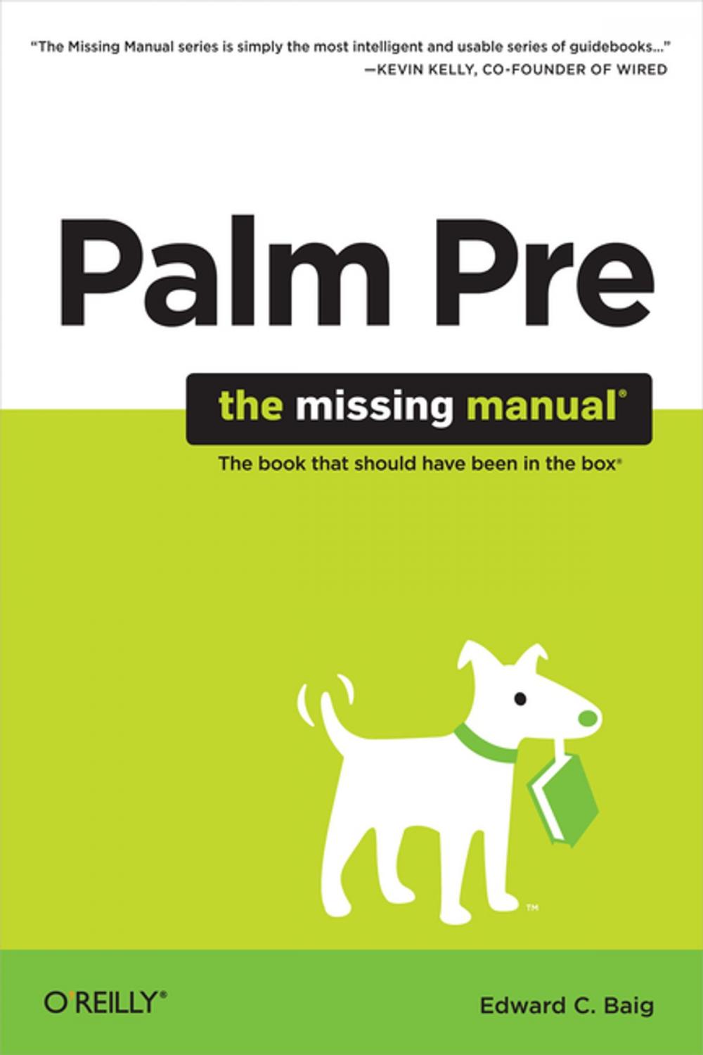 Big bigCover of Palm Pre: The Missing Manual