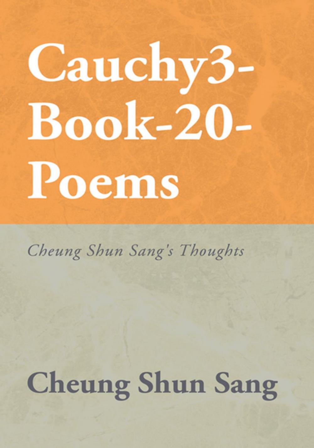 Big bigCover of Cauchy3-Book-20-Poems